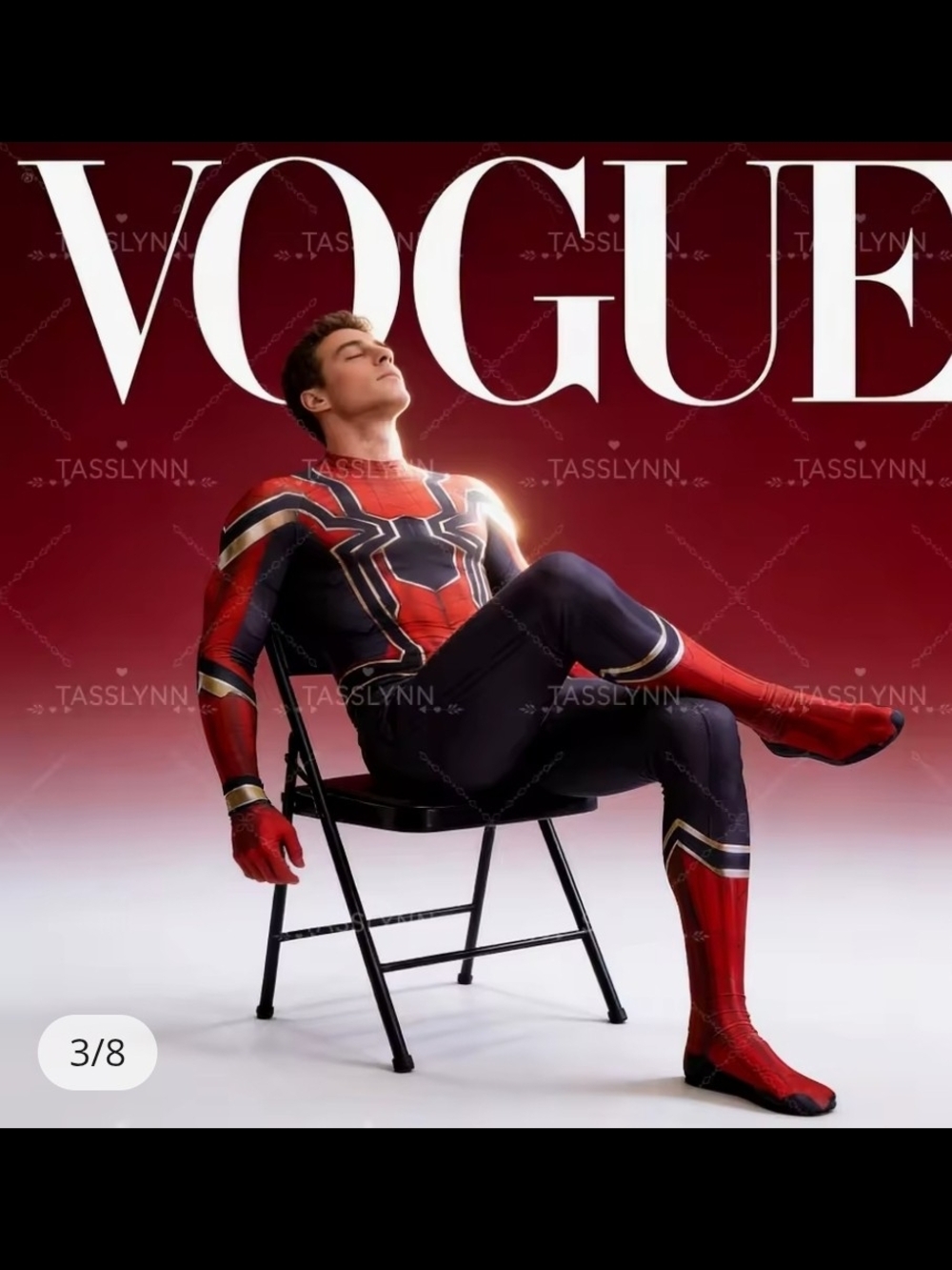 Marvel Integrated Spiper-Man Colors Red,Blue & Black Superhero Bodysuit- Costume